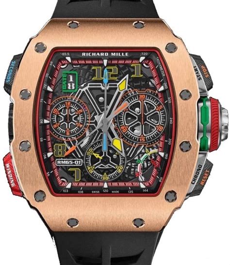 richard mille rm 65-01 gold|richard mille rm65 01 price.